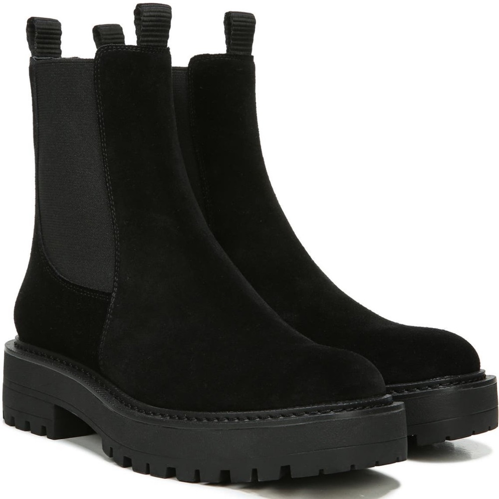 Sam Edelman Laguna Waterproof Lug Sole Chelsea Boot- Suede